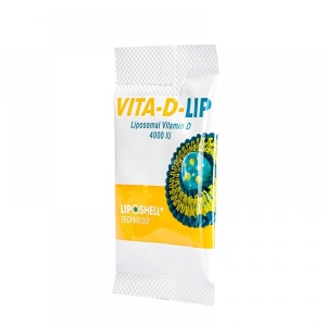 VITA-D-LIP Vitamina D3 lipozomală 4000 UI, 30 plicuri, Liposhell - Img 3