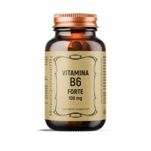 Vitamina B6 Forte, 100 mg, 60 capsule – Remedia