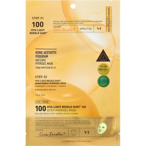 VT COSMETICS Vita-Light Reedle Shot 100 2 Step Hydrogel Mask, 33 g + 1,5 g