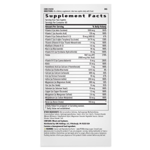 Women`s Prenatal Formula cu Fier, 120 tablete, GNC - Img 4