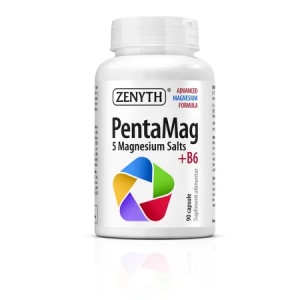 Zenyth Pentamag cu 5 saruri de magneziu si vitamina B6, 90 capsule