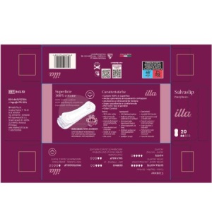 Absorbante bumbac zilnice, 2 picaturi, Illa, 20 bucati - Img 6