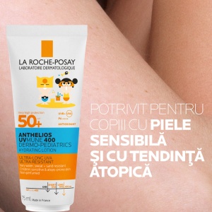 Anthelios UVMUNE 400 Dermo-Pediatrics Lotiune Hidratanta SPF50+, 75ml, La Roche-Posay - Img 5