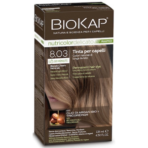 BIOKAP Nutricolor Rapid Vopsea de par nr.8.03 natural light blond