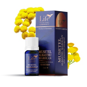 BIONOVATIV Ulei esential Musetel Albastru Marocan 5ml