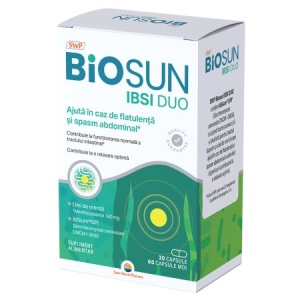 Biosun Ibsi Duo, 30 capsule + 60 capsule moi, Sun Wave Pharma - Img 1