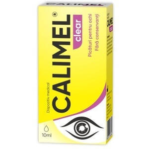 Calimel Clear picături pentru ochi, 10 ml, Zdrovit