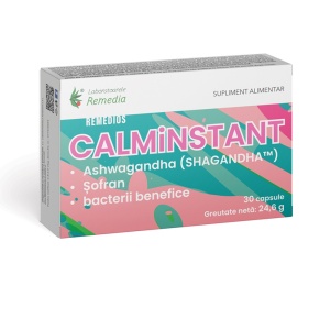 Calminstant Remedios, 30 capsule, Laboratoarele Remedia
