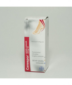 Canespor Solutie Cutanata 10mg/ml, 15 ml, Bayer