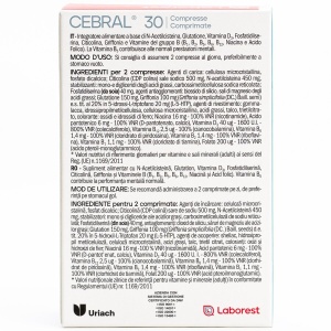 Cebral, 30 comprimate, Laborest Italia - Img 4