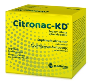Citronac-KD, 20 plicuri, Meditrina Pharmaceuticals - Img 2