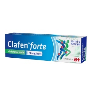 Clafen Forte gel 50 mg/g, 100 g