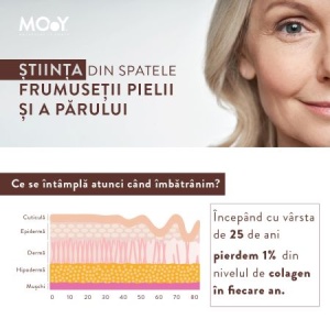 Collagen Creamer bovin cu peptide m31, 15 plicuri x 7 g – Molecules of Youth - Img 6