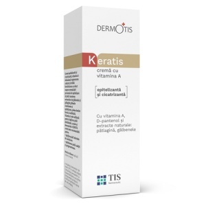 Cremă cu vitamină A KeraTis, 20 ml, Tis Farmaceutic