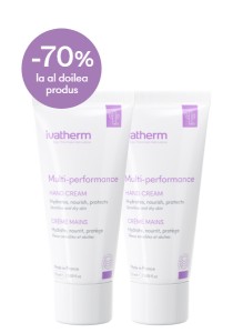 Crema hidratanta pentru maini Multi-Performance, 2x50 ml, Ivatherm - Img 2