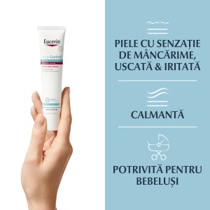Crema pentru îngrijirea pielii în fazele acute AtopiControl, 40 ml,Eucerin - Img 4