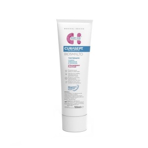 Curasept Pasta De Dinti Cu Fluor Baby-Kid Aroma De Capsuni Biosmalto, 50 Ml - Img 1