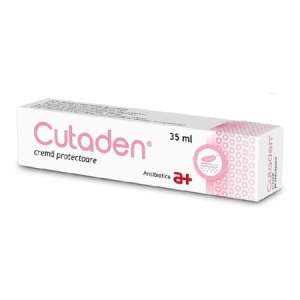 Cutaden Crema Protectoare, 35 ml, Antibiotice SA