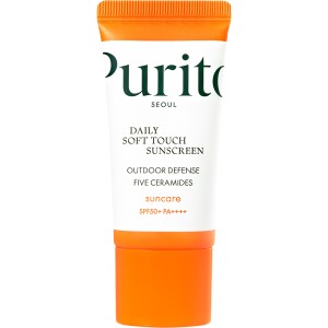 Daily Soft Touch Sunscreen SPF50 crema de fata, 15ml, Purito Ambalaj Nou - Img 1