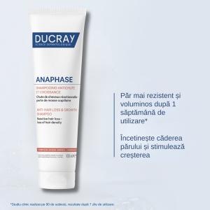 Ducray Anaphase Șampon Împotriva Căderii Reactive a Părului, 100 ml - Img 2