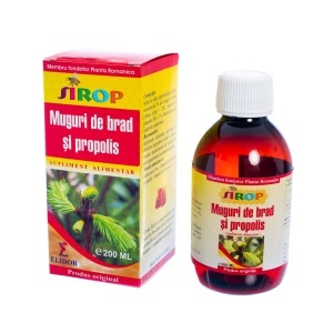 Elidor Sirop de Muguri de Brad și Propolis, 200 ml - Img 3