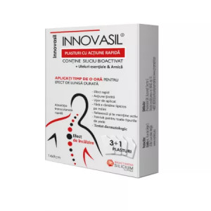 EYTELIA Innovasil plasturi cu actiune rapida 3+1 buc