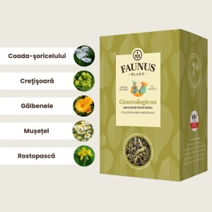 Faunus Ceai Aparat Genital Feminin, 90g - Img 2