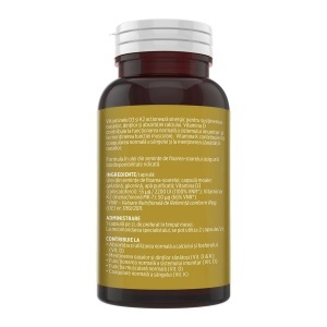 Faunus Vitamina D3+K2, 60 Capsule - Img 2