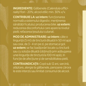 Galbenele – Tinctura 200 ml, Faunus - Img 7