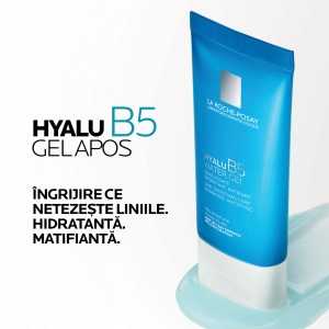 Gel Apos cu Acid Hialuronic Hyalu B5, 40 ml, La Roche-Posay - Img 3