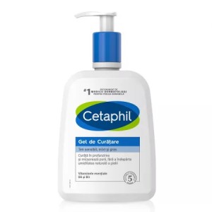 Gel de curățare pentru ten normal-gras Cetaphil, 236 ml