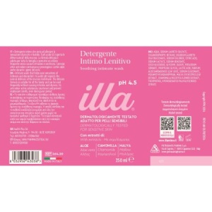 Gel intim calmant pH 4.5, Illa, 250 ml - Img 2