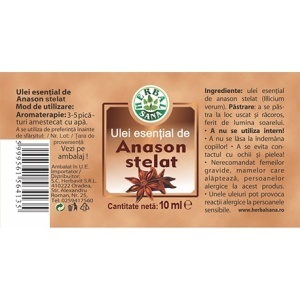 Herbavit Ulei Esențial de Anason Stelat, 10 ml - Img 3