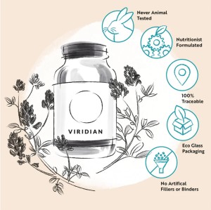 High Potency Magneziu si Vitamina B6, 30 capsule, Viridian - Img 2