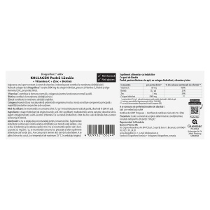 Kollagen pudra cu colagen hidrolizat, vitamine si zinc, 150 g, Doppelherz - Img 2