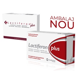 Lactiferon Plus, 20 comprimate gastrorezistente - Img 2
