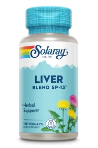 Liver Blend Solaray, 100 capsule, Secom - Img 1