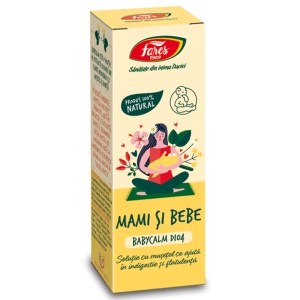 Mami si bebe Babycalm solutie, D104, 30 ml, Fares - Img 2