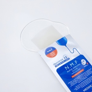 Mască de față N.M.F Alpha Arbutin Glow Ampoule Sheet Mask, iluminare și hidratare, 27 ml, Mediheal - Img 2