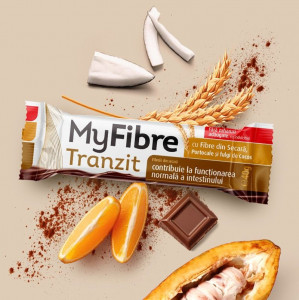 MYFIBRE Baton digestiv pentru tranzit intestinal, 40g – Sly