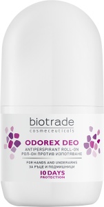 Odorex Deo roll-on antiperspirant transpiratie excesiva, 20 ml, Biotrade