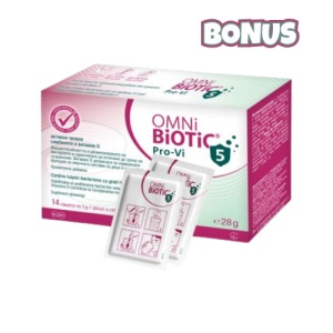 Omni Biotic Pro-Vi 5 probiotice pentru sistemul imunitar, 14 plicuri