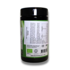 Organic Lion's Mane cu Matcha si Scortisoara, Matcha Latte, 110 g, Mushrooms4Life - Img 2