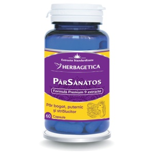 Păr sănătos, 60 capsule, Herbagetica