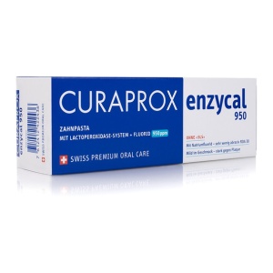 Pasta de Dinti cu Enzime si Fluor – Curaprox Enzycal 950, 75 ml - Img 3