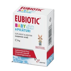 Picaturi Eubiotic Baby, 8 g, Labormed - Img 2