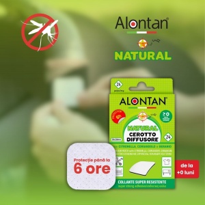 Plasturi Impotriva Tantarilor Alontan Natural, 24 bucati - Img 4