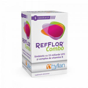 Probiotice Refflor Combo, 10 capsule, Hyllan