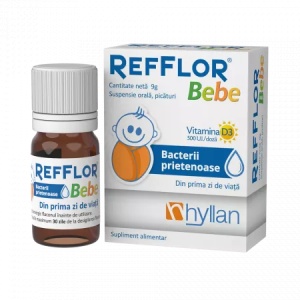 Refflor Bebe suspensie orala, 9 g, Hyllan