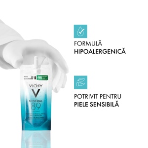 Refill Gel Booster zilnic cu efect de hidratare si reumplere Mineral 89, 50 ml, Vichy - Img 6